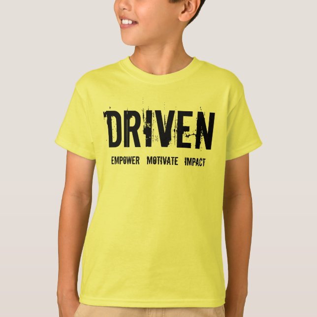 DRIVEN KIDZ "BRING IT COACH" T-Shirt (Front)