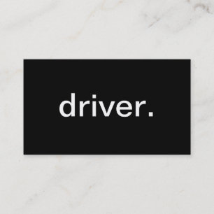 Driver Business Card