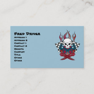 Driver Chauffeur Business Card