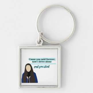 driver license by olivia rodrigo keychain