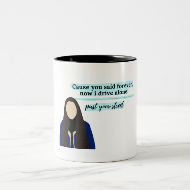 driver license  by olivia rodrigo mug (Center)