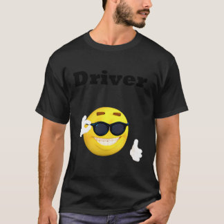 Driver Taxi Truck Delivery Rideshare Bus Drivers D T-Shirt
