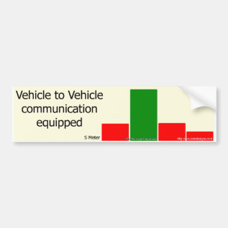 Driver To Driver Communication Bumper Sticker
