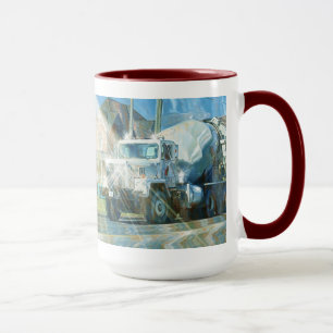 Drivers Cement Truck Designer COFFEE MUGS