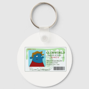 Drivers License Key Ring