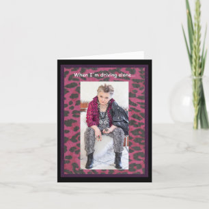 Driving Alone and getting LOST Card