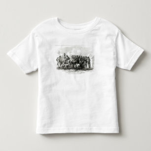 Driving Cattle for Rent Toddler T-Shirt