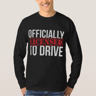 Driving License gift passed driving test driver's T-Shirt