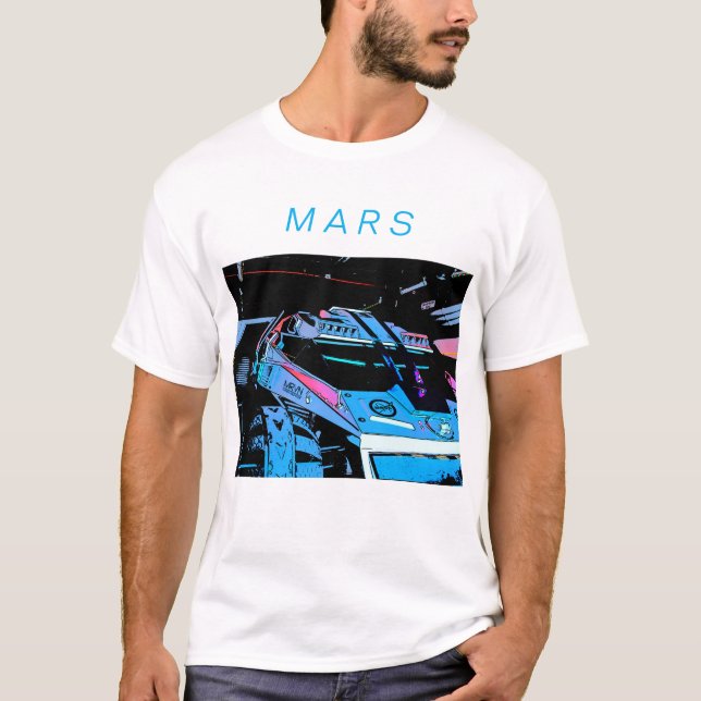 Driving On Mars T-Shirt (Front)