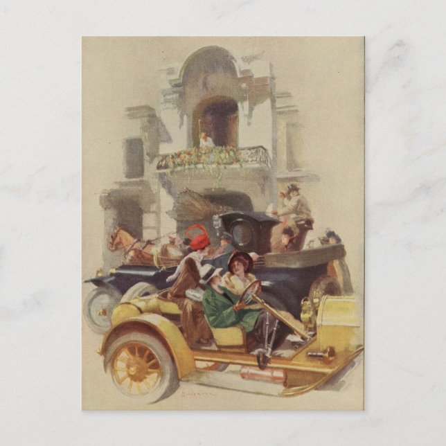 driving postcard (Front)