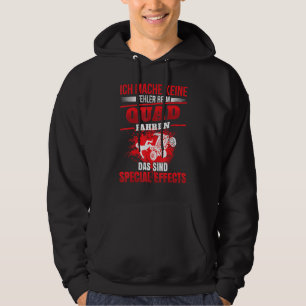 Driving Quad Bike Saying Atv Off Road Quad Driver Hoodie