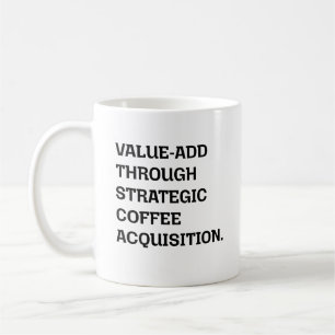 Driving Value-Add Strategic Coffee Acquisition Mug