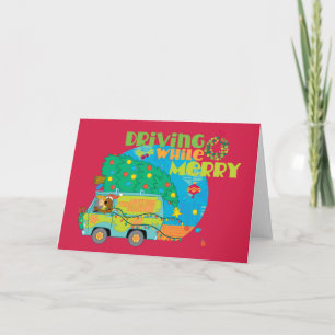 Driving While Merry 2 Holiday Card