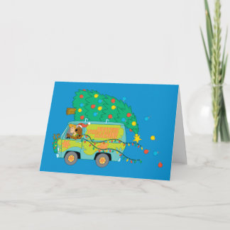 Driving While Merry Holiday Card