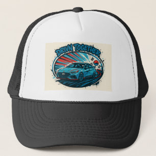 Driv'N Together - Graffiti Style Trucker Hat