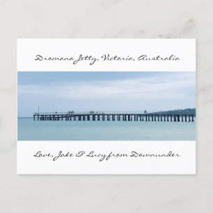 Dromana Jetty, Victoria, Australia Postcard