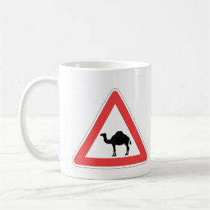 Dromedary Crossing Camel Coffee Mug