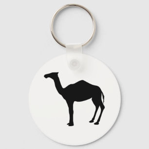 Dromedary Silhouette Key Ring