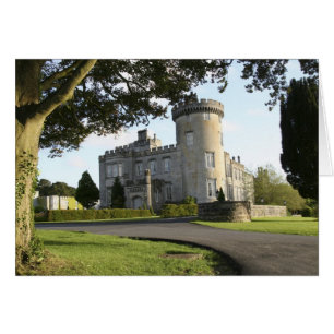 Dromoland Castle side entrance with no people