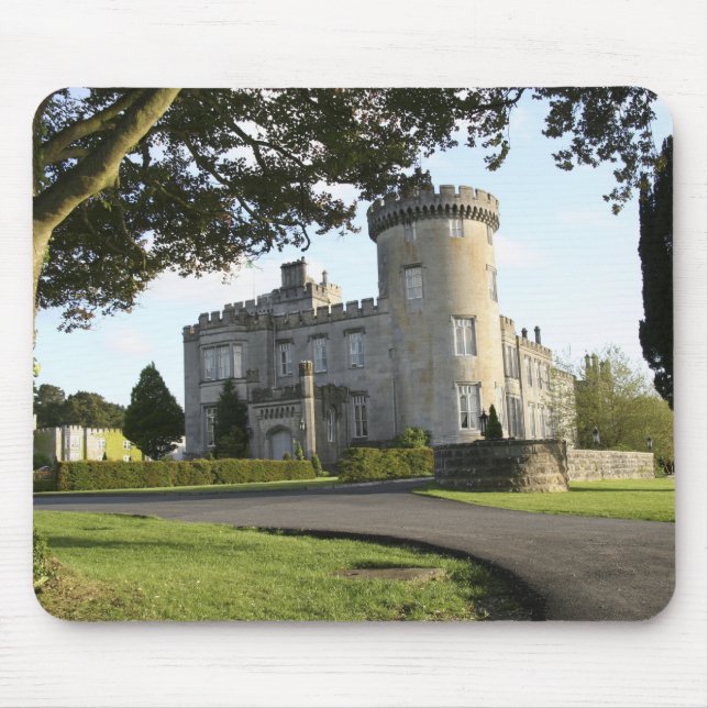 Dromoland Castle side entrance with no people Mouse Pad (Front)