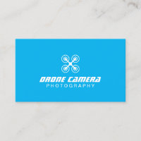 Drone Aerial Video & Photography Modern Blue