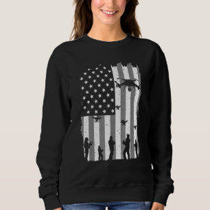 Drone Art For Men Women Drone Pilot Quadcopter Sweatshirt