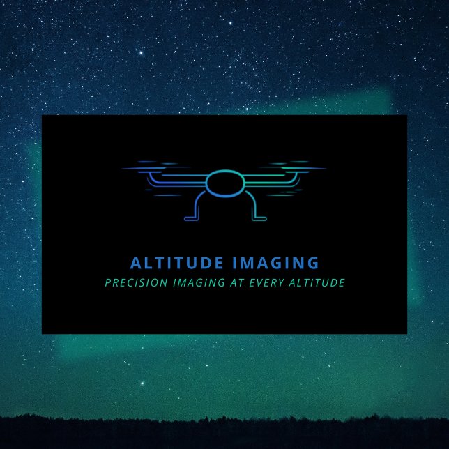 Drone Business Pilot UAV Photography Black       Card (Creator Uploaded)