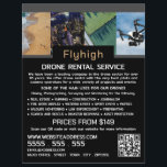 Drone Collage Banner, Drone Rental Company Flyer<br><div class="desc">Drone Collage Banner,  Drone Rental Company Advertising Flyers By The Business Card Store.</div>