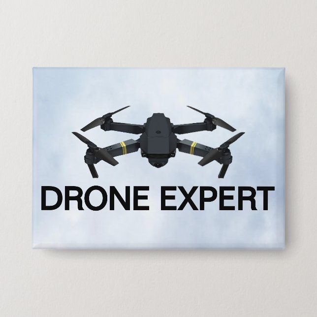 Drone Expert™  Button (Front)