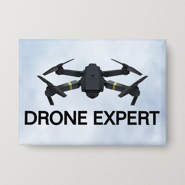 Drone Expert™  Button (Front)