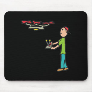 Drone Flying Mouse Pad