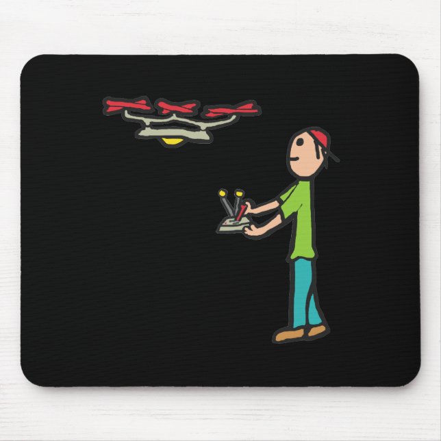 Drone Flying Mouse Pad (Front)