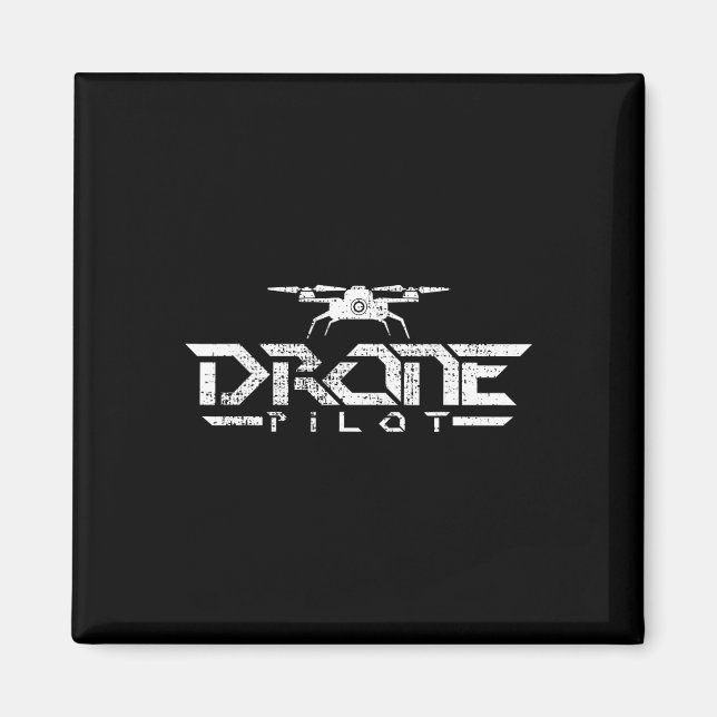 Drone Gift Quadcopter  Magnet (Front)