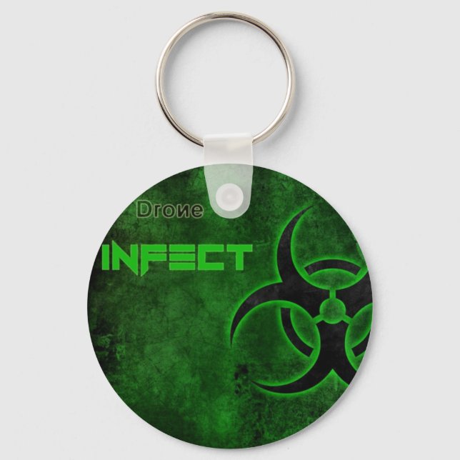 Drone Infect Key Chain (Front)