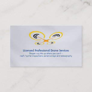 Drone Inspection, Survey and Video Service Business Card