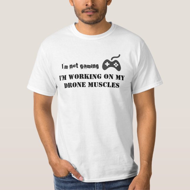 Drone Muscles Tee (Front)