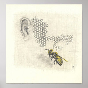 Drone on Canvas Poster