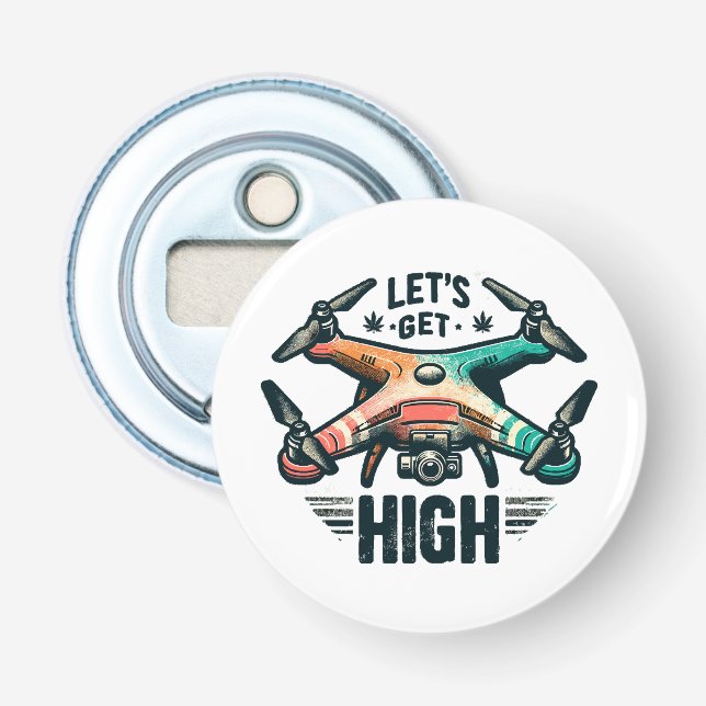 Drone Pilot Bottle Opener (Front)