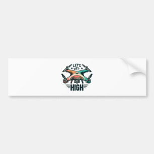 Drone Pilot Bumper Sticker