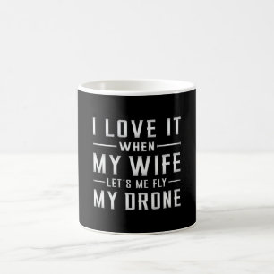 Drone Pilot Drones Quadcopter FPV Camera Gift Idea Coffee Mug