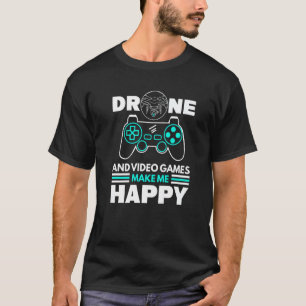 Drone Pilot Gamer Outfit For Rc Racing Quadcopter T-Shirt