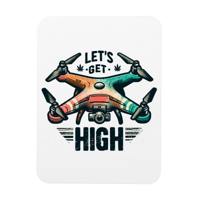 Drone Pilot Magnet (Vertical)