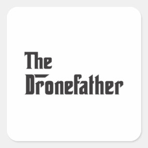 Drone Pilot Quadcopter Drones FPV Funny Gift Idea Square Sticker