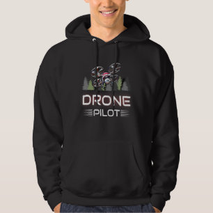 Drone Pilot Quadcopter racing camera drone Hoodie