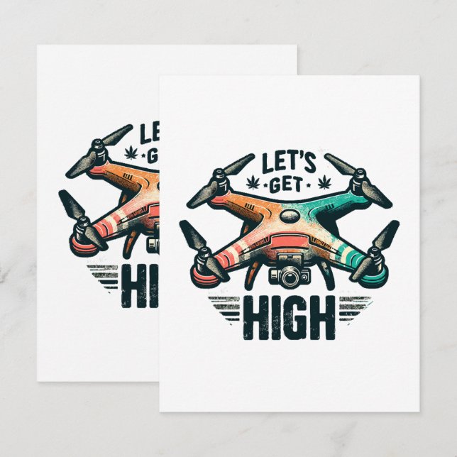 Drone Pilot RSVP Card (Front/Back)