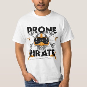 Drone pirate quad freestyle FPV quadrocopter T-Shirt