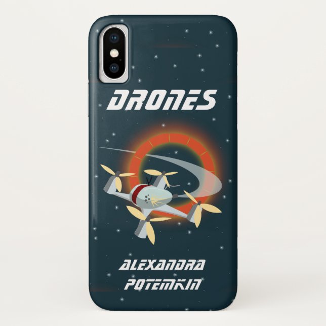 Drone Racing Case-Mate iPhone Case (Back)