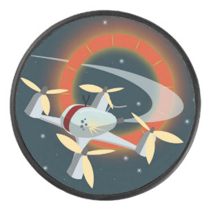 Drone Racing Hockey Puck