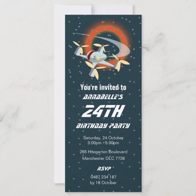 Drone Racing Invitation (Front)