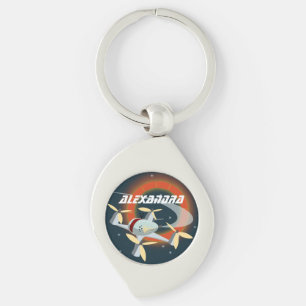 Drone Racing Key Ring
